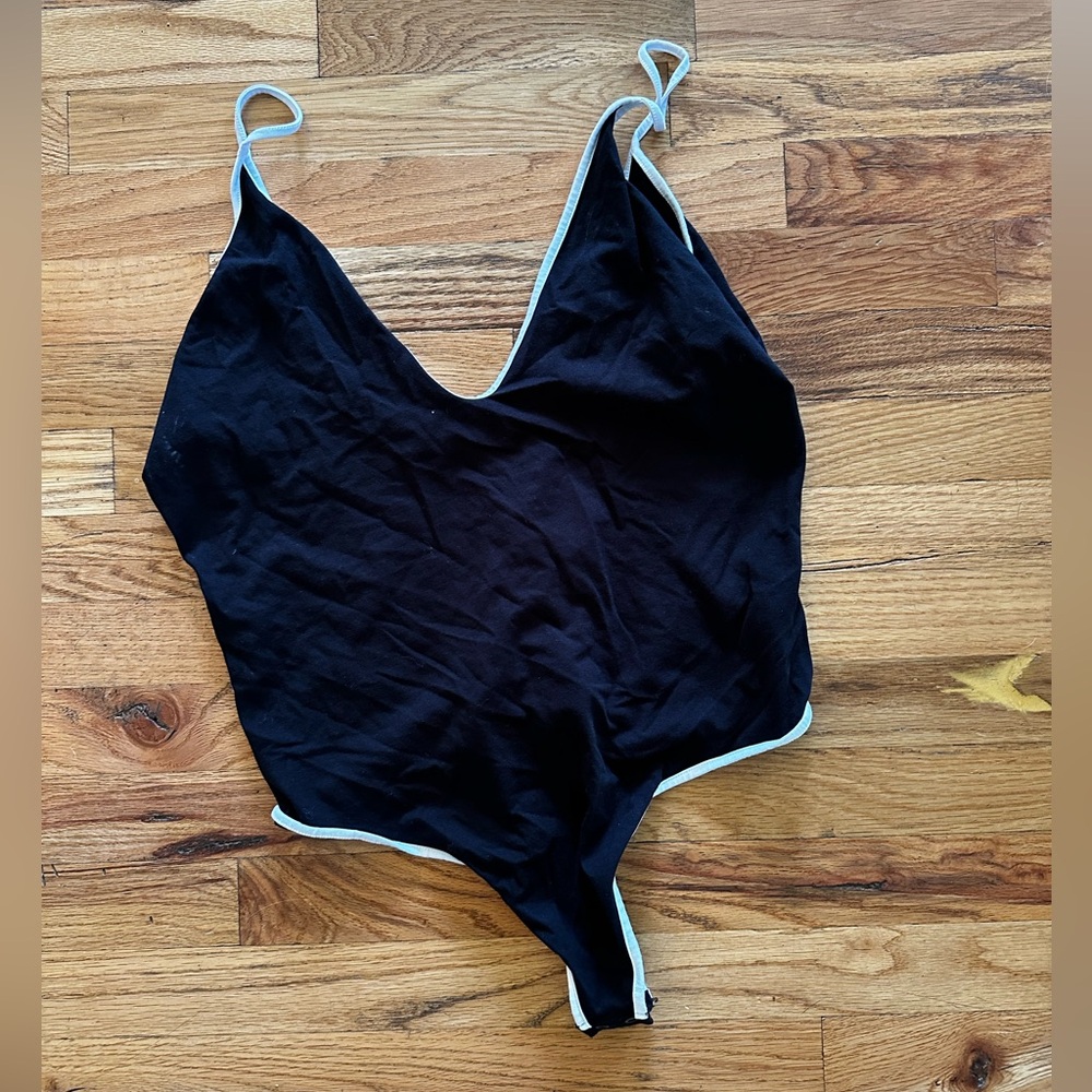 Black bodysuit tank top